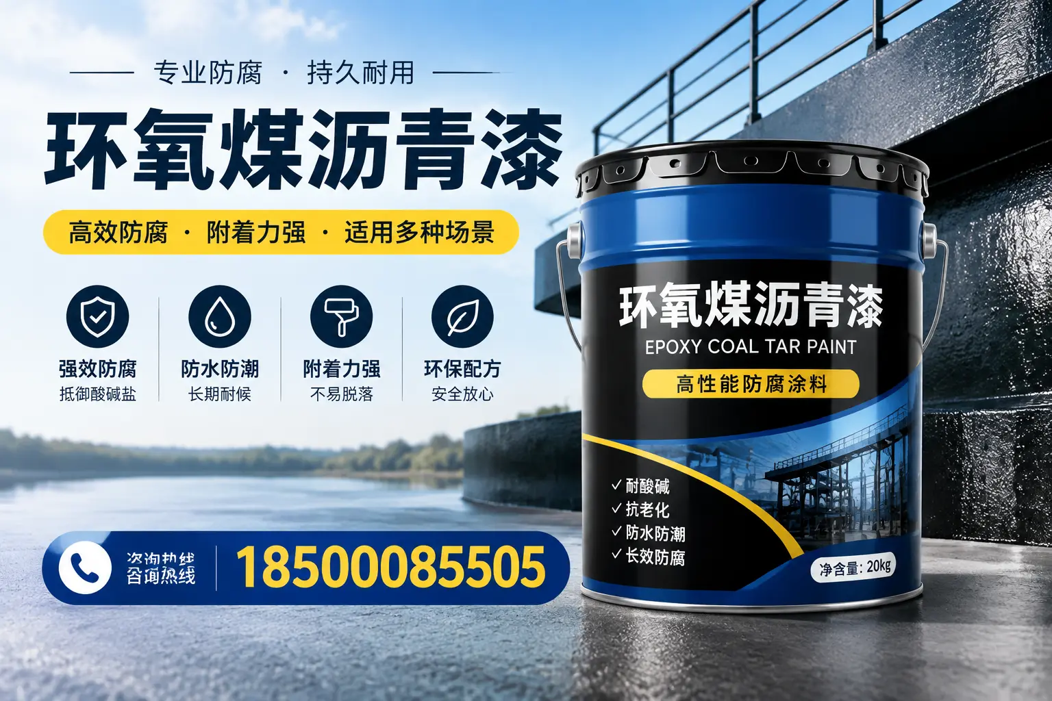 环氧煤沥青漆在不同气候条件下的表现分析,北京适用性